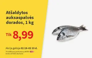 Reklaminis laikraštis Norfa, galioja nuo 2025-02-19 iki 2025-02-23.