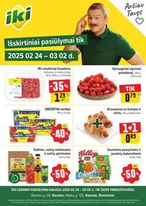 Reklaminis laikraštis Iki, galioja nuo 2025-02-24 iki 2025-03-02.