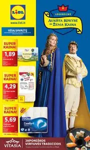 Reklaminis laikraštis Lidl, galioja nuo 2025-03-03 iki 2025-03-09.