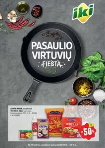 Reklaminis laikraštis Iki, galioja nuo 2025-03-10 iki 2025-03-16.