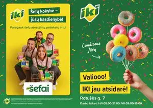 Reklaminis laikraštis Iki, galioja nuo 2025-03-13 iki 2025-03-19.