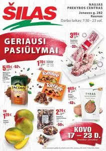 Reklaminis laikraštis Šilas, galioja nuo 2025-03-17 iki 2025-03-21.