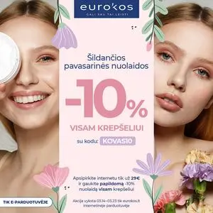 Reklaminis laikraštis Eurokos, galioja nuo 2025-03-14 iki 2025-03-23.