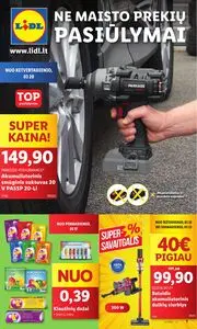 Reklaminis laikraštis Lidl, galioja nuo 2025-03-17 iki 2025-03-23.