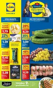 Reklaminis laikraštis Lidl, galioja nuo 2025-03-17 iki 2025-03-23.