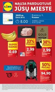 Reklaminis laikraštis Lidl, galioja nuo 2025-03-20 iki 2025-03-23.