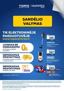 Reklaminis laikraštis Topo centras, galioja nuo 2025-03-07 iki 2025-03-26.