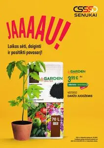 Reklaminis laikraštis Senukai, galioja nuo 2025-03-13 iki 2025-04-14.