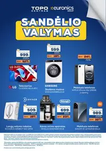 Reklaminis laikraštis Topo centras, galioja nuo 2025-04-04 iki 2025-04-21.