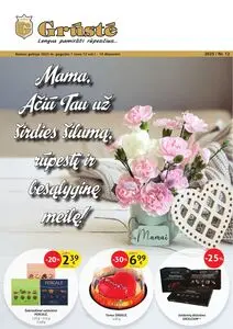 Reklaminis laikraštis Grūstė, galioja nuo 2025-05-01 iki 2025-05-10.
