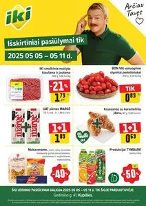 Reklaminis laikraštis Iki, galioja nuo 2025-05-05 iki 2025-05-11.