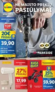 Reklaminis laikraštis Lidl, galioja nuo 2025-05-05 iki 2025-05-11.