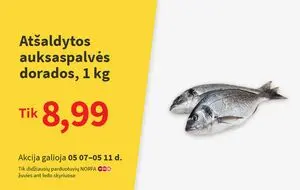 Reklaminis laikraštis Norfa, galioja nuo 2025-05-07 iki 2025-05-11.