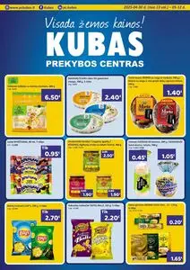 Reklaminis laikraštis Kubas, galioja nuo 2025-04-30 iki 2025-05-12.