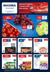 Reklaminis laikraštis Maxima, galioja nuo 2025-05-06 iki 2025-05-12.