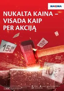 Reklaminis laikraštis Maxima, galioja nuo 2025-05-06 iki 2025-05-12.