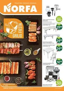 Reklaminis laikraštis Norfa, galioja nuo 2025-05-01 iki 2025-05-14.