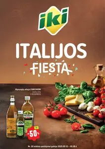 Reklaminis laikraštis Iki, galioja nuo 2025-05-12 iki 2025-05-18.