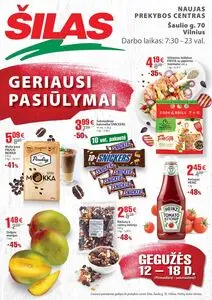 Reklaminis laikraštis Šilas, galioja nuo 2025-05-12 iki 2025-05-18.