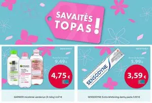 Reklaminis laikraštis Drogas, galioja nuo 2025-05-15 iki 2025-05-21.