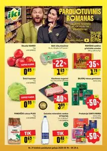 Reklaminis laikraštis Iki, galioja nuo 2025-05-19 iki 2025-05-25.