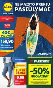 Reklaminis laikraštis Lidl, galioja nuo 2025-05-19 iki 2025-05-25.