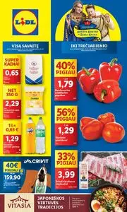 Reklaminis laikraštis Lidl, galioja nuo 2025-05-19 iki 2025-05-25.