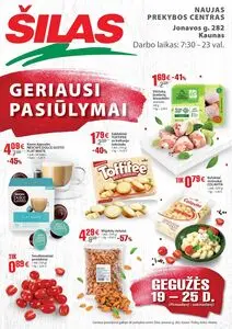 Reklaminis laikraštis Šilas, galioja nuo 2025-05-19 iki 2025-05-25.