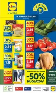 Reklaminis laikraštis Lidl, galioja nuo 2025-05-22 iki 2025-05-25.