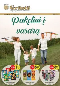 Reklaminis laikraštis Grūstė, galioja nuo 2025-05-21 iki 2025-05-31.
