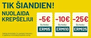 Reklaminis laikraštis Ermitažas, galioja nuo 2025-06-02 iki 2025-06-02.