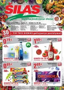 Reklaminis laikraštis Šilas, galioja nuo 2025-05-21 iki 2025-06-03.