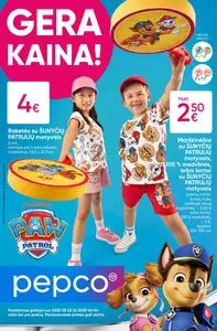 Reklaminis laikraštis PEPCO, galioja nuo 2025-05-22 iki 2025-06-04.