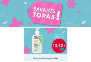 Reklaminis laikraštis Drogas, galioja nuo 2025-05-29 iki 2025-06-04.