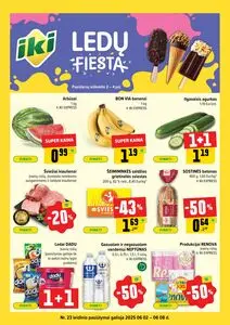 Reklaminis laikraštis Iki, galioja nuo 2025-06-02 iki 2025-06-08.
