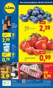 Reklaminis laikraštis Lidl, galioja nuo 2025-06-05 iki 2025-06-08.