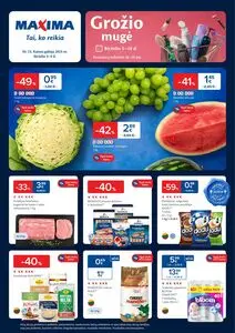 Reklaminis laikraštis Maxima, galioja nuo 2025-06-03 iki 2025-06-09.