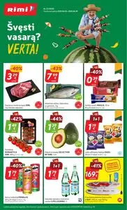 Reklaminis laikraštis Rimi, galioja nuo 2025-06-03 iki 2025-06-09.