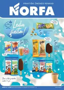 Reklaminis laikraštis Norfa, galioja nuo 2025-05-29 iki 2025-06-11.