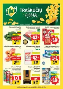 Reklaminis laikraštis Iki, galioja nuo 2025-06-09 iki 2025-06-15.