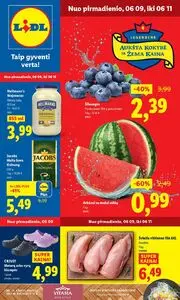 Reklaminis laikraštis Lidl, galioja nuo 2025-06-09 iki 2025-06-15.