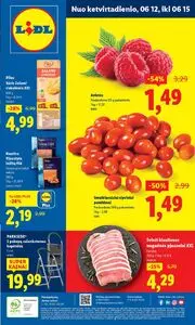 Reklaminis laikraštis Lidl, galioja nuo 2025-06-12 iki 2025-06-15.