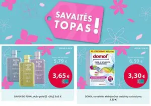 Reklaminis laikraštis Drogas, galioja nuo 2025-06-12 iki 2025-06-18.