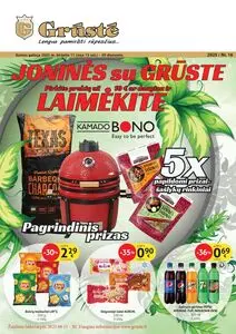 Reklaminis laikraštis Grūstė, galioja nuo 2025-06-11 iki 2025-06-20.