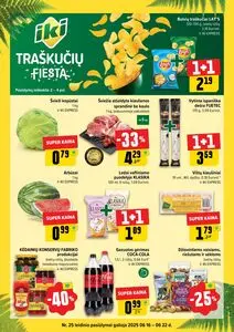 Reklaminis laikraštis Iki, galioja nuo 2025-06-16 iki 2025-06-22.