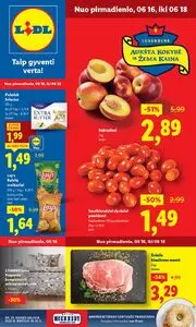 Reklaminis laikraštis Lidl, galioja nuo 2025-06-16 iki 2025-06-22.