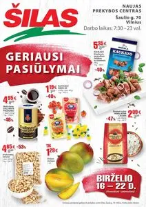 Reklaminis laikraštis Šilas, galioja nuo 2025-06-16 iki 2025-06-22.