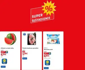 Reklaminis laikraštis Lidl, galioja nuo 2025-06-21 iki 2025-06-22.