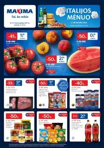 Reklaminis laikraštis Maxima, galioja nuo 2025-06-17 iki 2025-06-23.