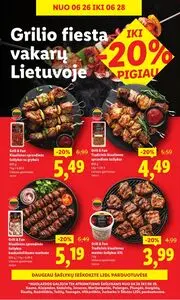 Reklaminis laikraštis Lidl, galioja nuo 2025-06-26 iki 2025-06-28.